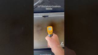 New Blackstone Griddle Seasoning Step 1 griddle helpful infraredthermometer [upl. by Weylin487]