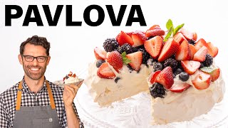 Perfect Pavlova Recipe [upl. by Nirok]