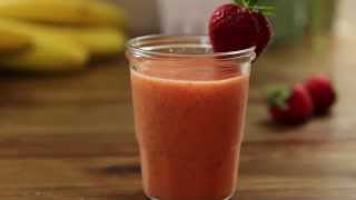 How to Make a Basic Fruit Smoothie  Smoothie Recipes  Allrecipes [upl. by Iruahs]