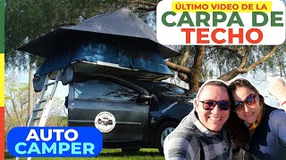 ⛺ ¿CARPA DE TECHO para AUTO  CARRO Ventajas amp Desventajas 🌎🚙 VIAJAR EN AUTO CAMPER  ROOFTENT [upl. by Enilhtak]