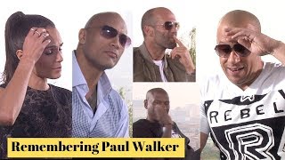 Fast amp Furious Cast Get Emotional On The Loss Of Paul Walker [upl. by Ojoj345]