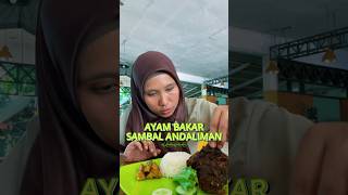 AYAM BAKAR ANDALIMAN KHAS MEDAN💞 youtubeshorts food kuliner youtube asmr mukbang medan [upl. by Elsi275]