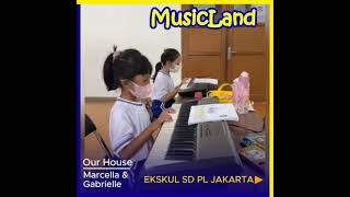 Marcella amp Gabrielle  After school Piano class preliminary 1 [upl. by Teahan]