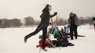 Pentathlon des neiges 2022  Défi Iceman Vidéotron [upl. by Notsirk]