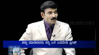 Seg2  Dinku amp Indushree  Jai Ho Anna  27 Aug 11  Suvarna News [upl. by Obaza104]