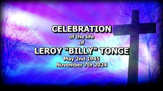 Celebration Leroy quotBillyquotTonge  29th November 2024 [upl. by Downs]