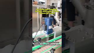 snus packaging machinesuns countingmachine packagingmachine automaticcountingpackingmachine [upl. by Korney]