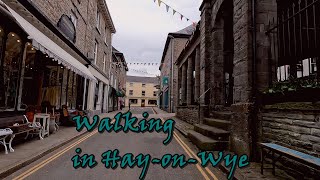 Walking in Hay on Wye 4K [upl. by Cassi620]