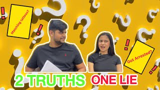 2 truth and 1 lie Challenge ❤️🥰  RISHIKA INANI [upl. by Osnohpla744]