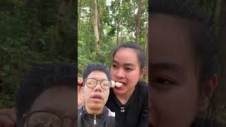 Mauka ma chauka mukbang eating fruit funny [upl. by Liana]