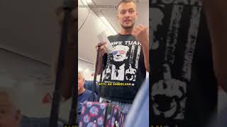 TRUMP SUPPORTER Kicked Off From Flight😱 usa shorts donaldtrump deltaairline viralshort [upl. by Aititil357]