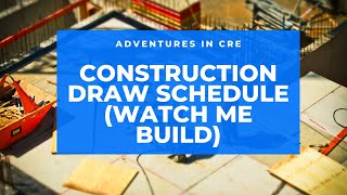 Watch Me Build Construction Draw Schedule [upl. by Dodge721]