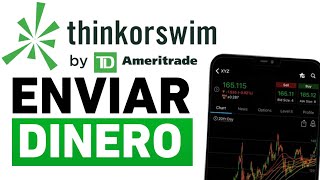 Cómo ENVIAR DINERO en Thinkorswim Tutorial Paso a Paso [upl. by Vipul]