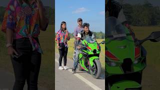 Ex ko chunaa laga Diyaa 😂😂 shorts zx10r ytshorts [upl. by Anirt817]