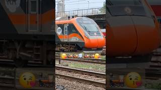 Vande Bharat 😘🚂🚆🚂😘 indianrailways train railway viralvideo railgadi railfacts viralvideogadi [upl. by Iredale352]