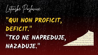 25 Najboljih Latinskih Izreka i Mudrosti za Inspiraciju i Motivaciju [upl. by Otirecul]