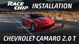 Chevrolet Camaro 20 Turbo RaceChip Installation [upl. by Grega]