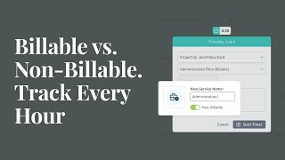 DesignFilesco  Track NonBillable Time [upl. by Kotto]