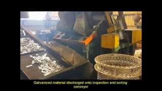 Galvspin Galvanizers  Automated Centrifuge Galvanizing Plant [upl. by Schreibe]