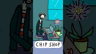 Chip shop … 2danimation funny existentialcrisis [upl. by Alben]