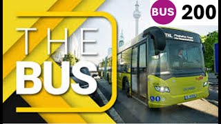 The Bus  Gameplay  200系統Line 200 Michelangelostr→SU Zoologischer Garten​Jebensstr 1300 [upl. by Phionna]