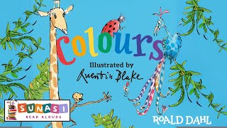 🦒🌿 COLOURS by Roald Dahl  Learn Colours from the Worlds 1 Storyteller 📚  Kids Read Aloud [upl. by Gwyn]