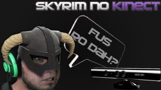 Kinect no Skyrim Facecam Teste [upl. by Sibylle]