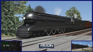 First successful run with the PRR S1 Duplex  Train Simulator [upl. by Ynnij208]