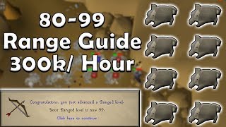 OSRS 8099 Range Guide 3 Days UPDATED [upl. by Sivatco]