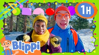 12 Days of Christmas 1 Hour of Blippi Holiday Songs  Educational Songs For Kids [upl. by Penn]