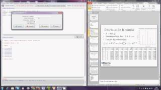 Distribuciones Discretas  Estadistica  Laboratorio R Rcommander [upl. by Eek]