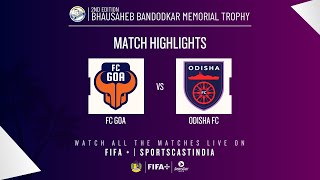 FINAL  HIGHLIGHTS  FC GOA VS ODISHA FC [upl. by Allemrac]