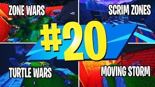 TOP 20 Best SCRIM MAPS In Fortnite Creative  Zone Wars amp Turtle Wars amp Storm  CREATIVE MAP CODES [upl. by Olmstead]