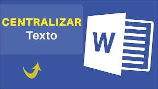 Como CENTRALIZAR Texto no Word de Forma Prática e Rápida [upl. by Ecnarrot69]