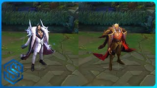 Prestige Chosen of the Swain vs Chosen of the Wolf Swain Skin Model Comparison [upl. by Cecil812]