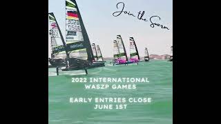 International WASZP Games 2022  Early Entries Close 1st June [upl. by Ariana]