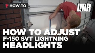 How To AdjustAim Ford F150 Headlights 19972004 [upl. by Ynnahc]