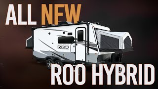 The All NEW 2023 Rockwood Roo Hybrid Travel Trailer Overview [upl. by Fiel158]