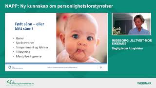 Hva er personlighetsforstyrrelse [upl. by Ahcrop]