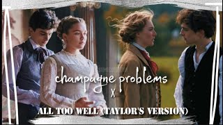 Laurie Amy and Jo  All Too Well Taylors Version x champagne problems [upl. by Nebe]