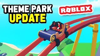 THEME PARK UPDATE in Tropical Resort Tycoon 2 Roblox [upl. by Viki]