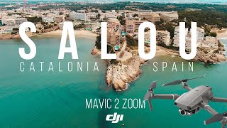 Spain  Salou 4K Travel Drone Video  Catalonia Summer [upl. by Seed]