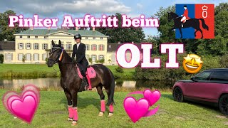 PINKER AUFTRITT BEIM OLDENBURGER LANDESTURNIER 🐴💗 annchenaugustine [upl. by Abigael]