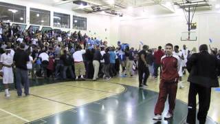 Crazy Buzzer Beater LB Poly vs Bullard High School Boys Basketball [upl. by Seuqirdor]