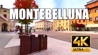 MONTEBELLUNA WALKING TOUR ITALY 🇮🇹 ULTRA HD 4K 60fps [upl. by Mala519]