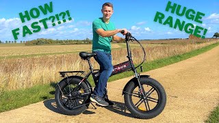 Engwe RP2 Pro Folding Electric Mountain Bike Review  SO MUCH FUN [upl. by Raquel]