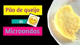 RECEITA PÃO DE QUEIJO DE MICROONDAS l PÃO DE QUEIJO DE CANECA [upl. by Eiliah]