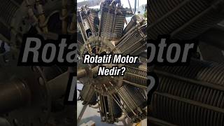 Rotatif Motor Nedir motor uçak [upl. by Ynttirb]