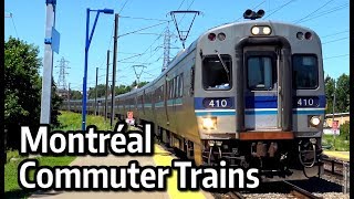 ⁴ᴷ Montréal Commuter Railroad Action [upl. by Karim]