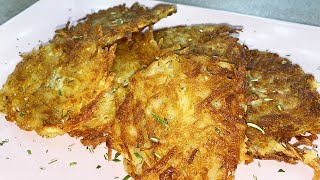 ROSTI DI PATATE IN PADELLA CROCCANTISSIMI [upl. by Ahsenroc]